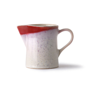 70s ceramics milk jug & sugar pot, frost by HKliving
