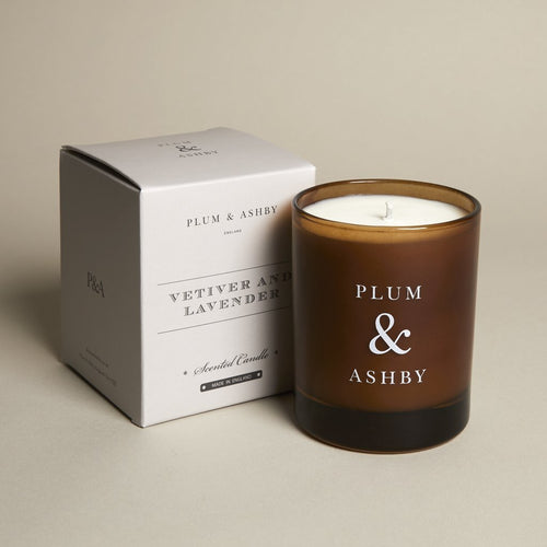 Vetiver & Lavender - Plum & Ashby candle