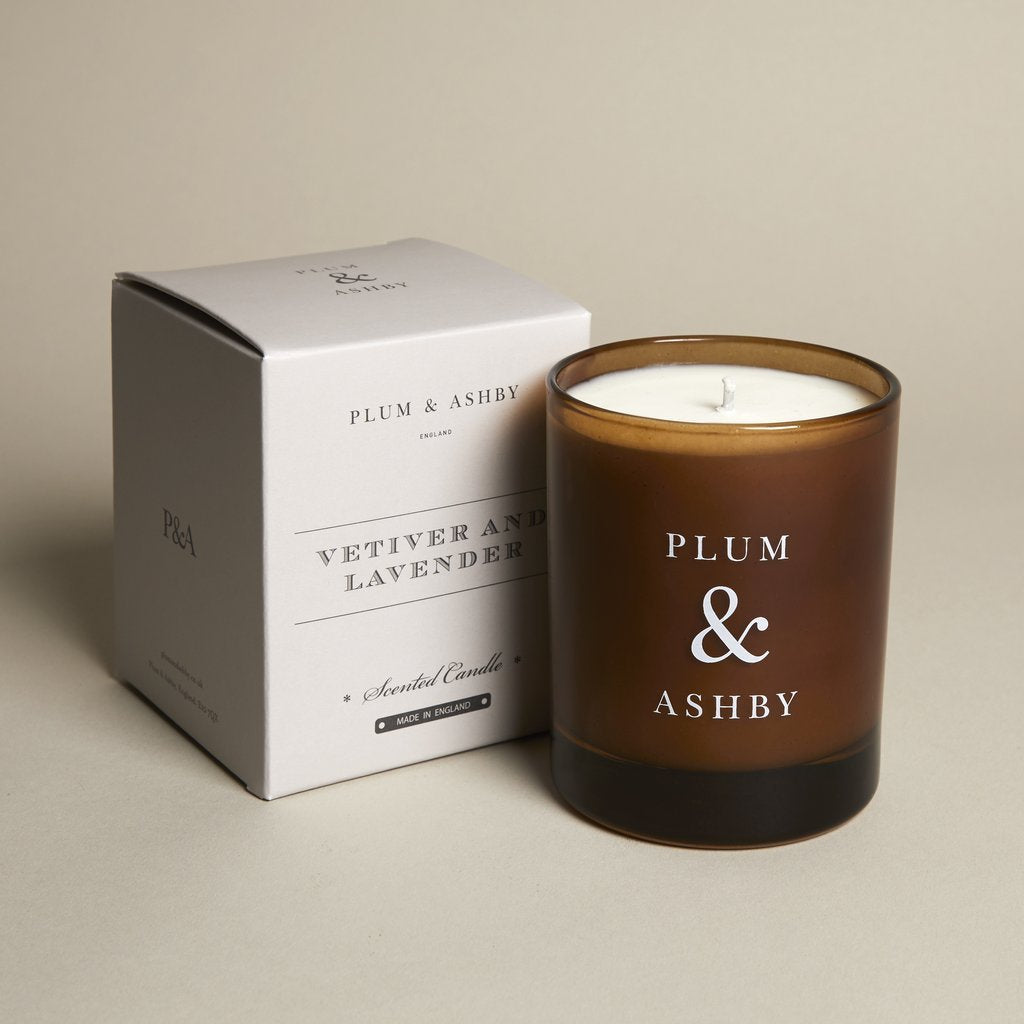 Vetiver & Lavender - Plum & Ashby candle