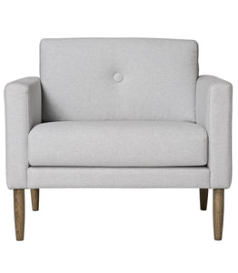 *REDUCED ITEM* GREY ARMCHAIR