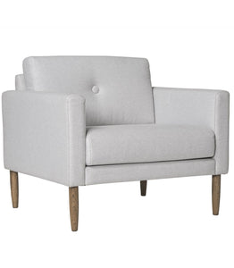 *REDUCED ITEM* GREY ARMCHAIR