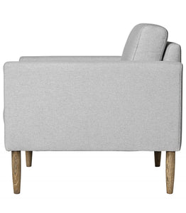 *REDUCED ITEM* GREY ARMCHAIR