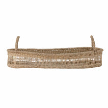 Load image into Gallery viewer, Natural seagrass basket long