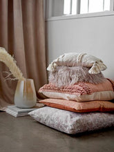 Load image into Gallery viewer, Natural tasseled inas cushion 35 x 20