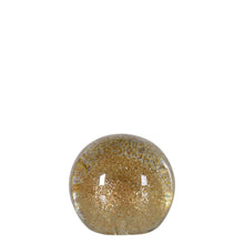 Load image into Gallery viewer, Gold speckled paperweight