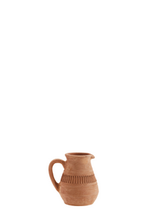 Terracotta vase 15cm