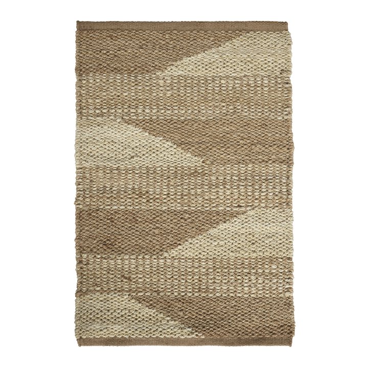 Jute rug two tone 60x90