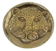 Load image into Gallery viewer, BRASS LEOPARD HEAD DISH