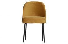 Load image into Gallery viewer, Mustard yellow vogue velvet chair