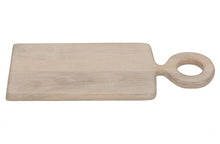 Load image into Gallery viewer, Slice chopping board wood white wash