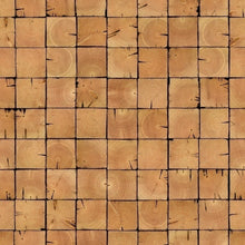 Load image into Gallery viewer, &#39;Square&#39; scrapwood wallpaper