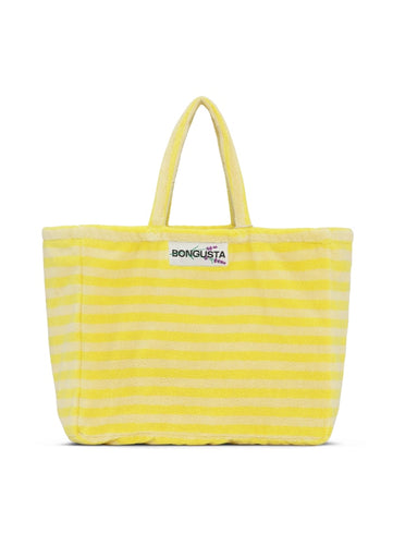 Neon yellow weekend bag