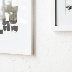 'Sponge' framed art 43x55
